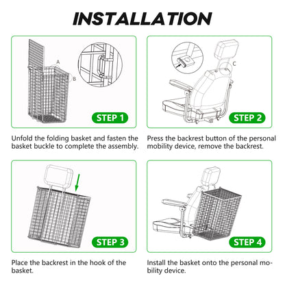 Rear Basket for MAX PLUS/S500/S800